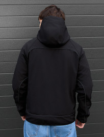 Kurtka soft shell Staff oki black reflective