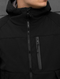 Kurtka Staff soft shell lokk black