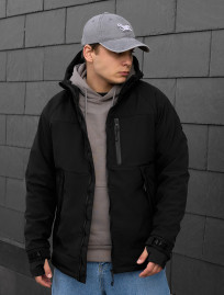 Kurtka Staff soft shell lokk black