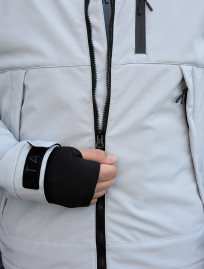 Kurtka Staff soft shell lokk light gray