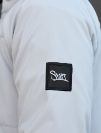Kurtka Staff soft shell lokk light gray