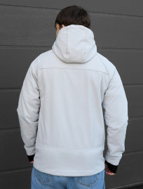 Kurtka Staff soft shell lokk light gray