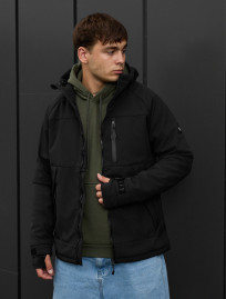 Kurtka Staff soft shell lokk black2