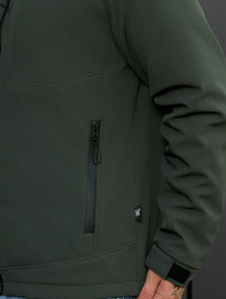 Kurtka Staff soft shell cu khaki
