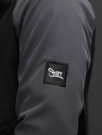Kurtka Staff bu soft shell dark gray & black