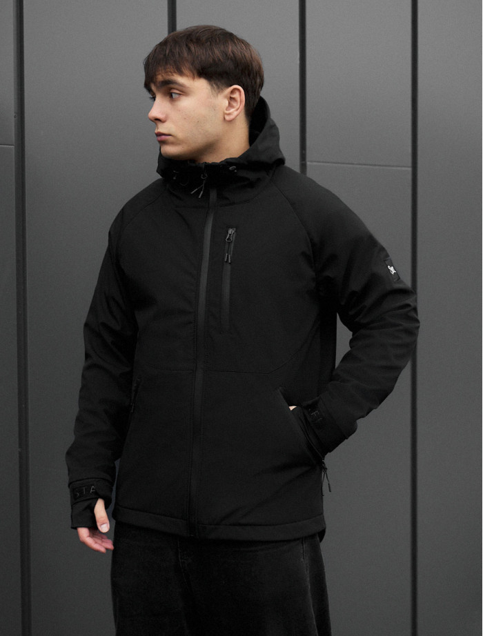Kurtka Staff bu soft shell kyro black