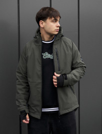 Kurtka Staff bu soft shell kyro dark khaki