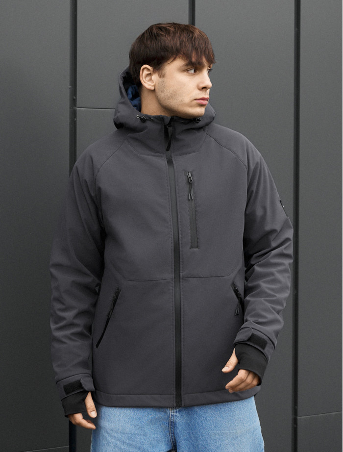 Kurtka Staff bu soft shell kyro gray
