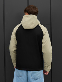 Kurtka soft shell Staff re black & light olive