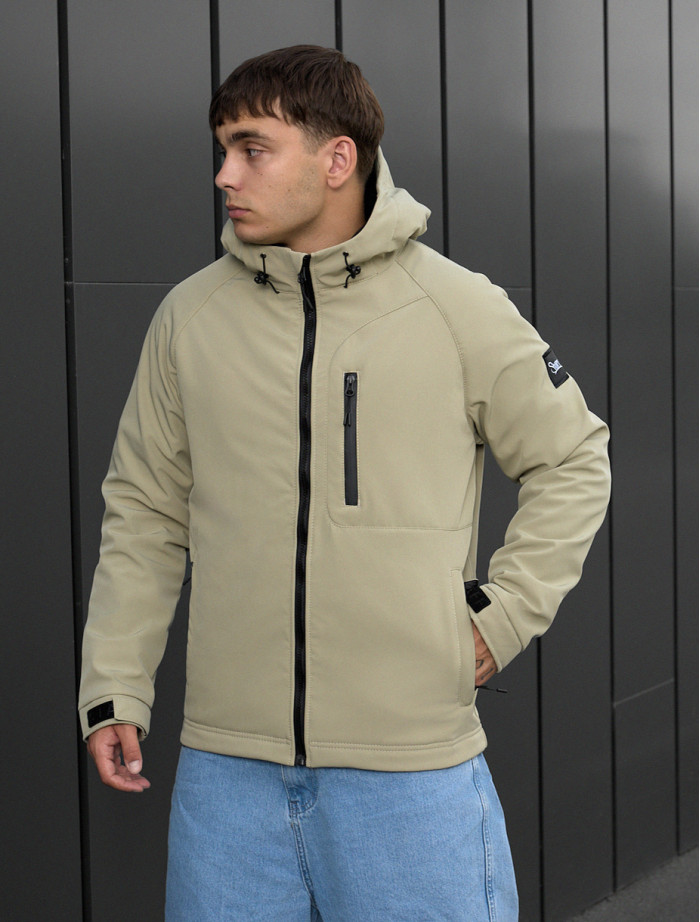 Kurtka soft shell Staff re light olive