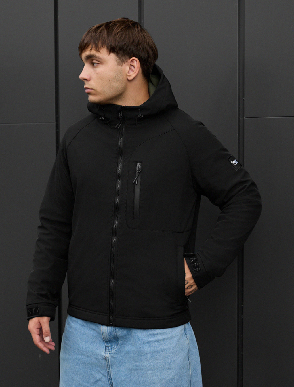 Kurtka soft shell Staff re black
