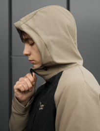 Kurtka soft shell Staff synx black & olive