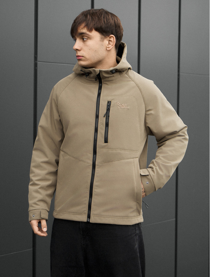 Kurtka soft shell Staff synx light olive