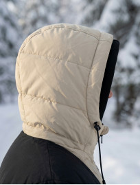 Kurtka zimowa Staff tund milk & black