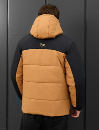 Kurtka zimowa Staff tund light brown & black