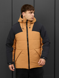 Kurtka zimowa Staff tund light brown & black