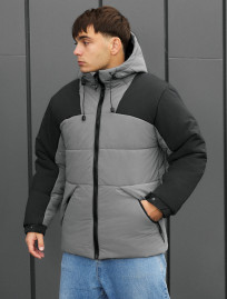 Kurtka zimowa Staff tund gray & black