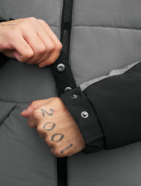 Kurtka zimowa Staff tund gray & black
