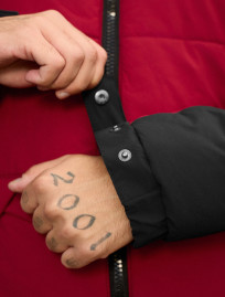 Kurtka zimowa Staff tund red & black