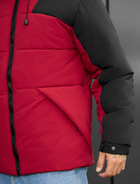 Kurtka zimowa Staff tund red & black