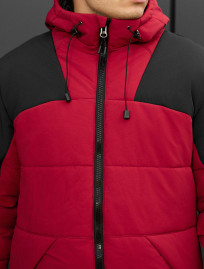 Kurtka zimowa Staff tund red & black