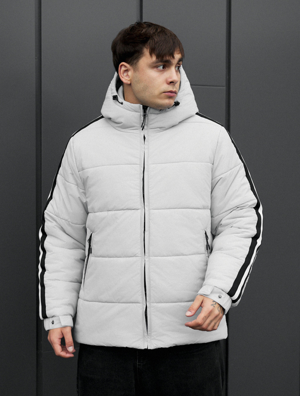 Kurtka zimowa Staff ri light gray