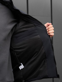 Kurtka zimowa Staff hyke dark gray