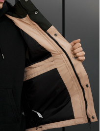 Kurtka Staff sk dark green & beige