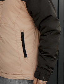 Kurtka Staff sk dark green & beige