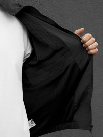 Wiatrówka ma black reflective oversize