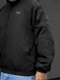 Wiatrówka ma black reflective oversize