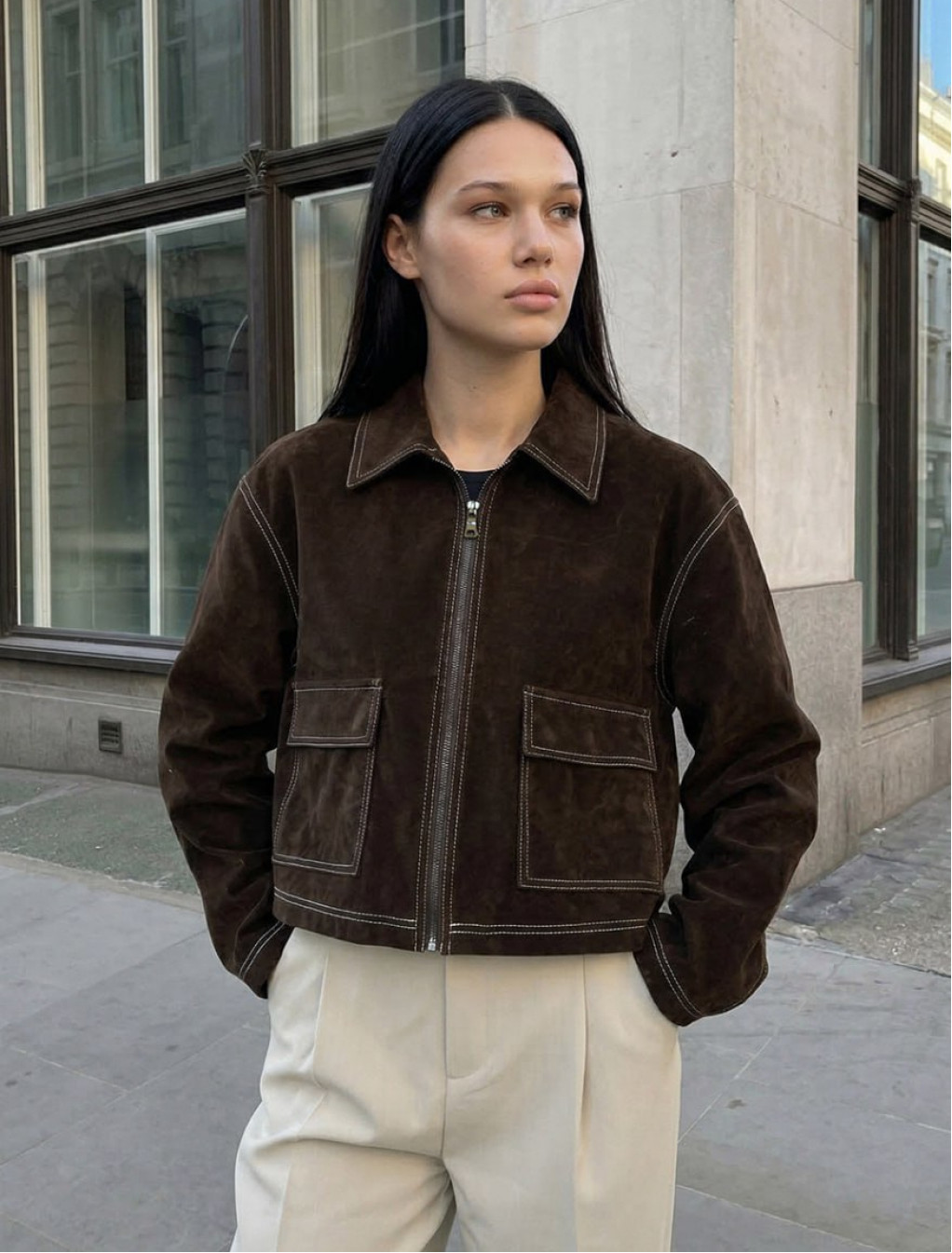 Kurtka Staff ja brown