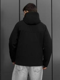 Kurtka soft shell Staff  nu black reflective
