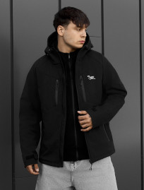 Kurtka soft shell Staff  nu black reflective