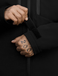 Kurtka soft shell Staff  nu black reflective