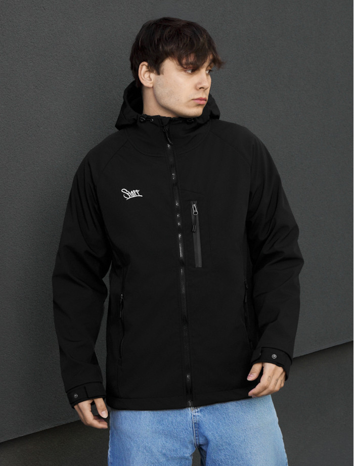 Kurtka soft shell Staff  logo black