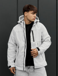 Kurtka soft shell Staff ux light gray