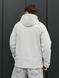 Kurtka soft shell Staff ux light gray