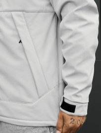 Kurtka soft shell Staff ux light gray