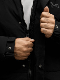 Kurtka zimowa Staff go logo black