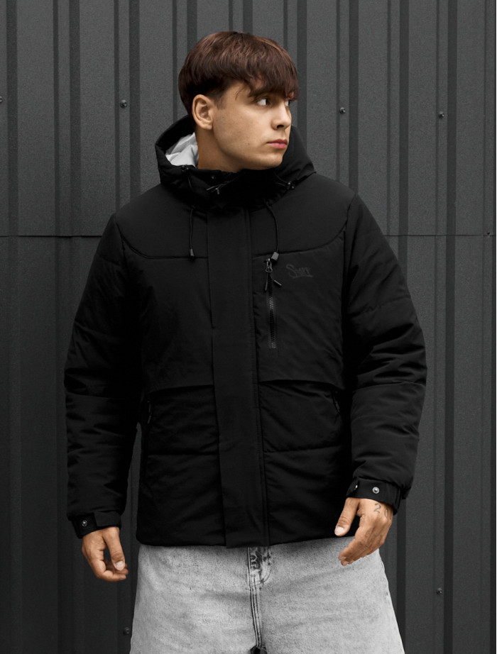 Kurtka zimowa Staff go logo black