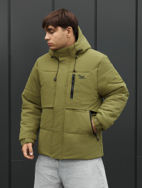 Kurtka zimowa Staff go logo khaki