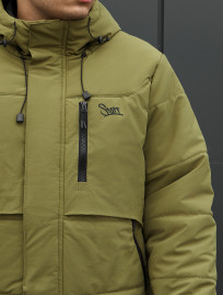 Kurtka zimowa Staff go logo khaki