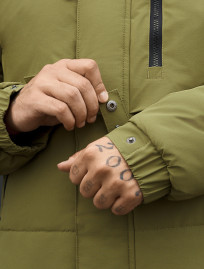 Kurtka zimowa Staff go logo khaki