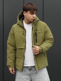 Kurtka zimowa Staff go logo khaki
