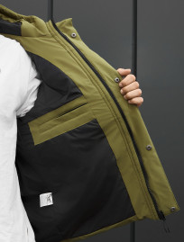 Kurtka zimowa Staff go logo khaki