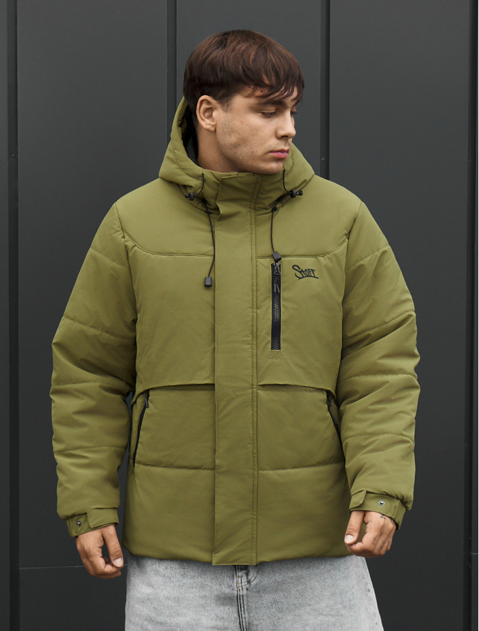 Kurtka zimowa Staff go logo khaki