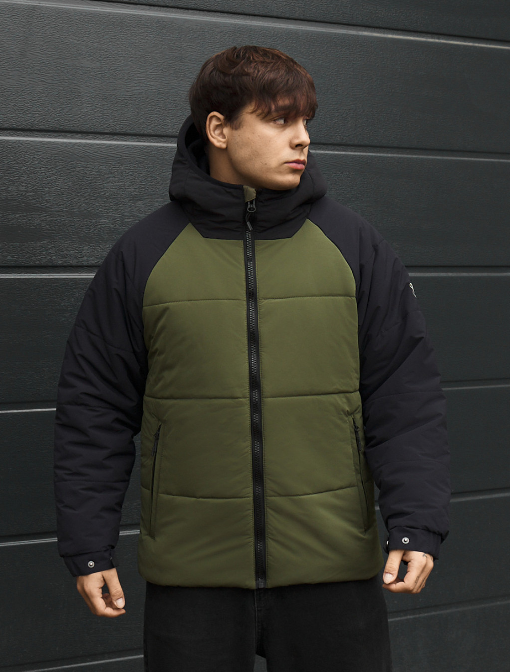 Kurtka zimowa Staff me logo khaki & navy