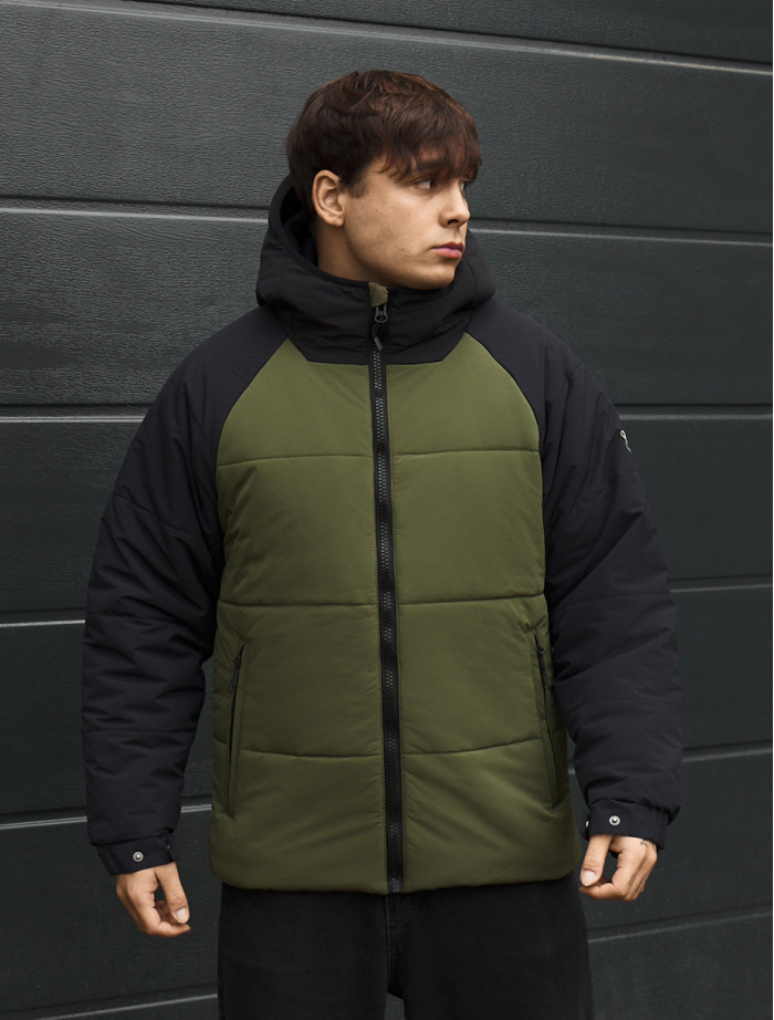 Kurtka zimowa Staff me logo khaki & navy