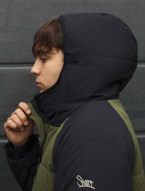 Kurtka zimowa Staff me logo khaki & navy